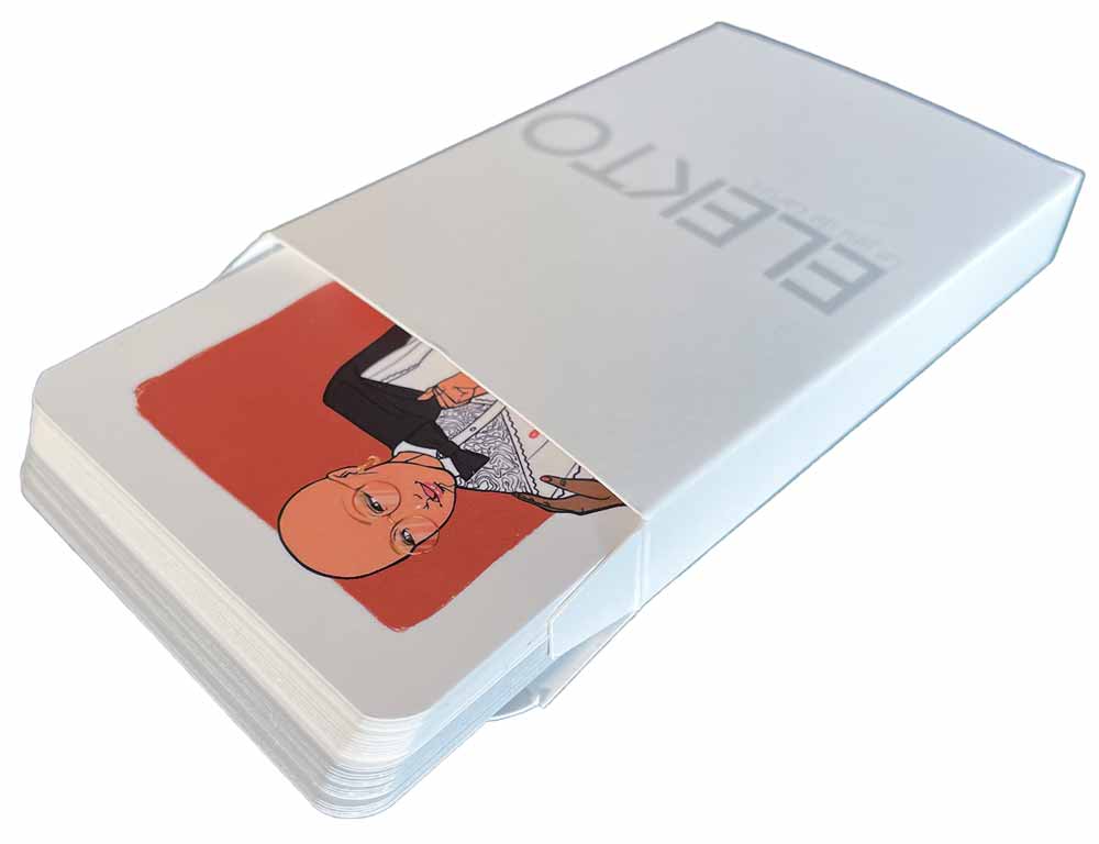 Jeu de cartes ELEKTO contraception format standard dans son étui
